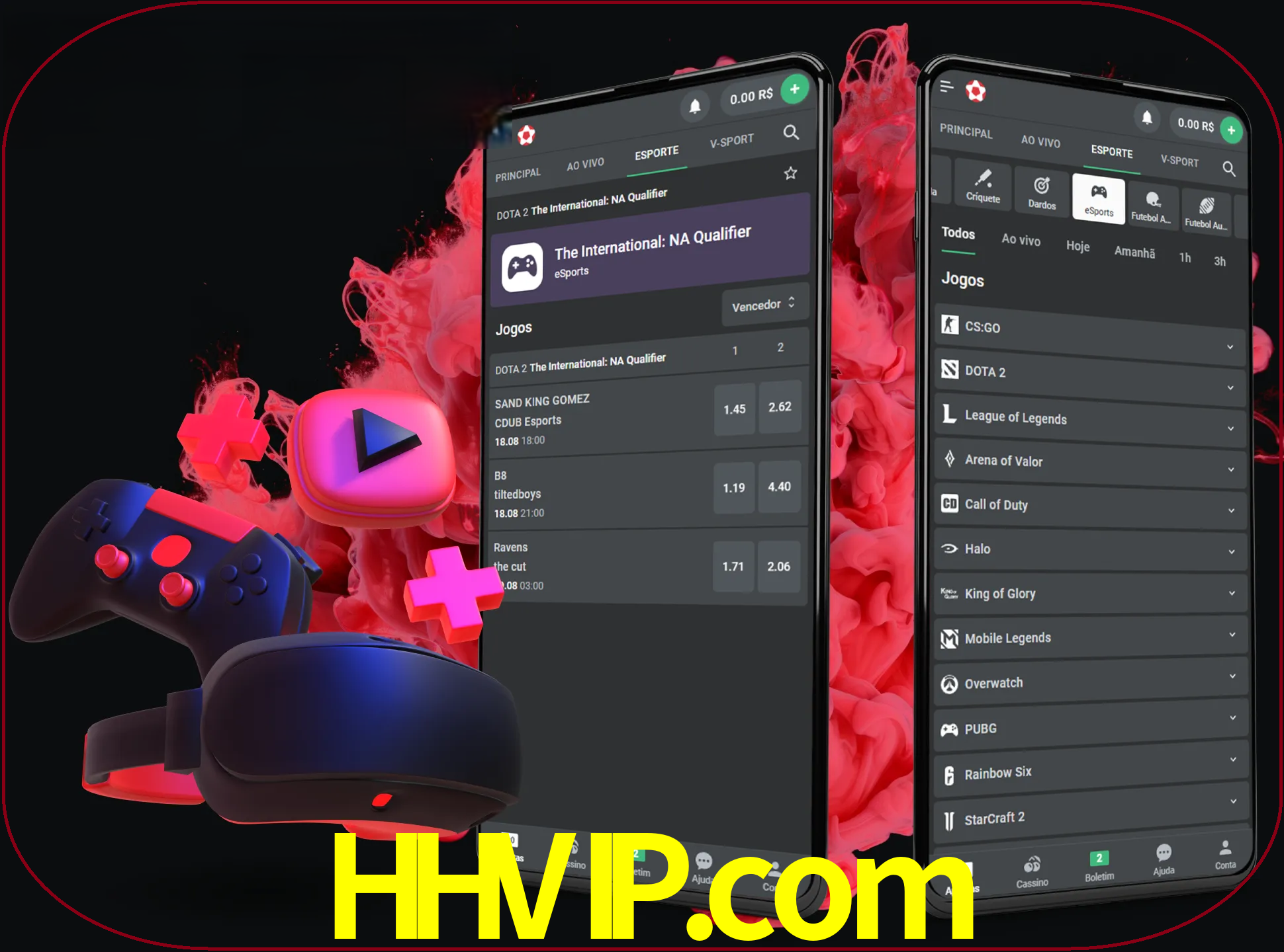 Para ter a aplicação móvel hhvip no seu smartphone, basta descarregar o ficheiro apk e seguir as instruções.