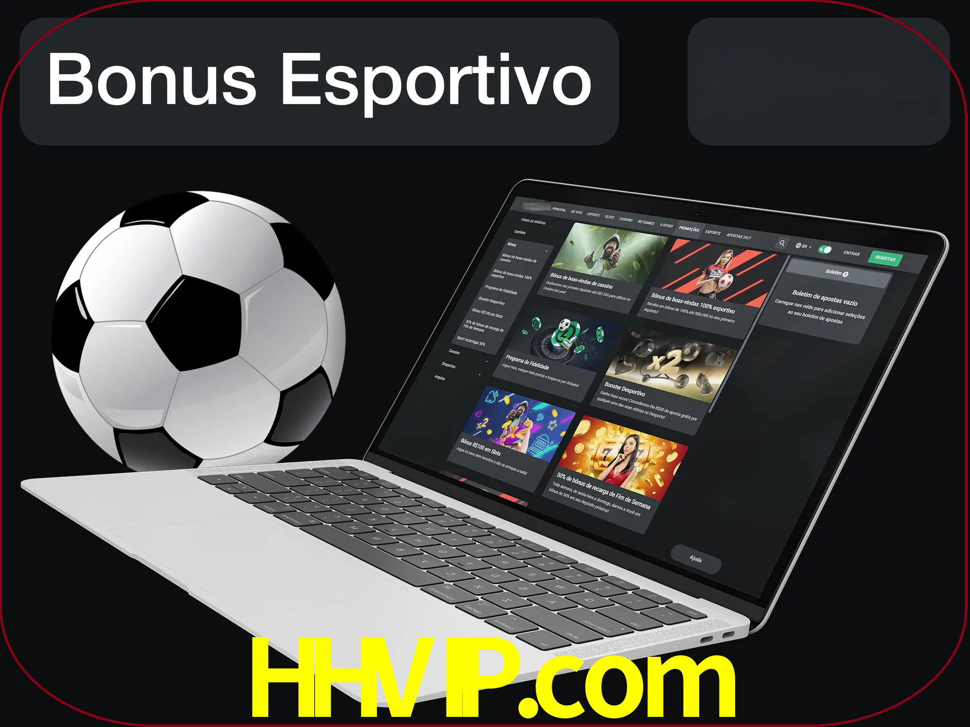 Antes de começar a apostar, use o bônus esportivo.
